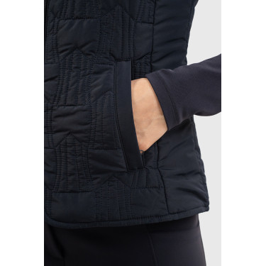 Veste sans manches Harcour Quickstara Reversible Femme CSIO La Baule Marine / marinière ciel Bleu marine