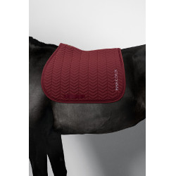 Tapis de selle Harcour Cobalt Vigne Bordeaux Tapis de selle Harcour Cobalt Vigne Bordeaux