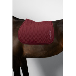 Tapis de selle Harcour Cobalt Vigne Bordeaux Tapis de selle Harcour Cobalt Vigne Bordeaux