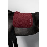 Tapis de selle Harcour Cobalt Vigne Bordeaux Tapis de selle Harcour Cobalt Vigne Bordeaux