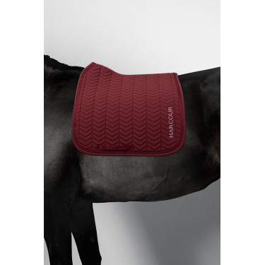 Tapis de selle Harcour Cobalt Vigne Bordeaux Tapis de selle Harcour Cobalt Vigne Bordeaux