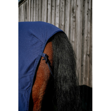 Couverture Cool&dry Equithème Fresh Marine Bleu marine