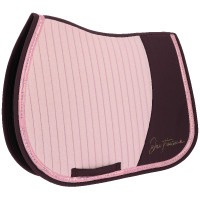 Tapis de selle Je t'aime Equithème EK-Talent Bordeaux