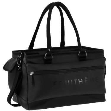 Sac de pansage Basalt Equithème Noir Sac de pansage Basalt Equithème Noir