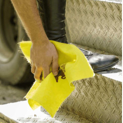 Rouleau chiffon de nettoyage Horsewipe Jaune