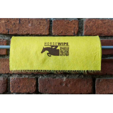 Rouleau chiffon de nettoyage Horsewipe Jaune