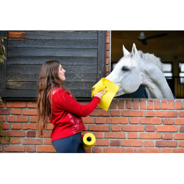 Rouleau chiffon de nettoyage Horsewipe Jaune