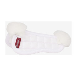 Amortisseur en laine de mouton LeMieux mérinos Toy Pony Blanc Amortisseur en laine de mouton LeMieux mérinos Toy Pony Blanc