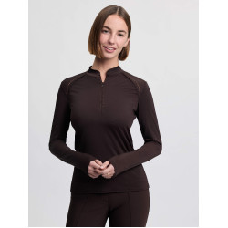 Base Layer léger LeMieux Brilliance Heyden femme Espresso Marron