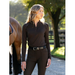 Base Layer léger LeMieux Brilliance Heyden femme Espresso Marron