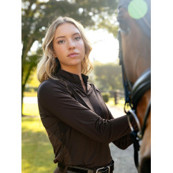 Base Layer léger LeMieux Brilliance Heyden femme Espresso Marron