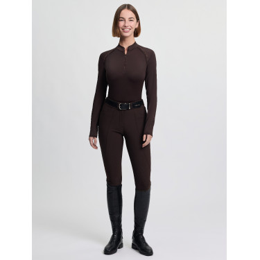 Base Layer léger LeMieux Brilliance Heyden femme Espresso Marron