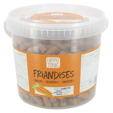 Bonbons pour chevaux Hippo-Tonic goût carotte Bonbons pour chevaux Hippo-Tonic goût carotte