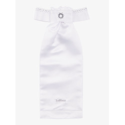 Cravate de concours LeMieux Brilliance Blanc / marine