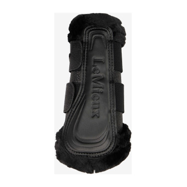 Guêtres souples LeMieux bordure polaire Brilliance Noir