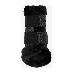 Guêtres souples LeMieux bordure polaire Brilliance Noir