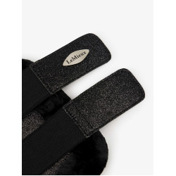 Guêtres souples LeMieux bordure polaire Brilliance Noir