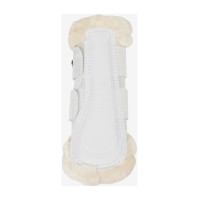 Guêtres souples LeMieux bordure polaire Brilliance Blanc
