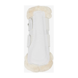 Guêtres souples LeMieux bordure polaire Brilliance Blanc