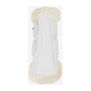 Guêtres souples LeMieux bordure polaire Brilliance Blanc
