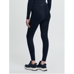 Legging pull-on Young Rider LeMieux Orla Brilliance Sparkle Marine Bleu marine