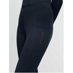 Legging pull-on Young Rider LeMieux Orla Brilliance Sparkle Marine Bleu marine