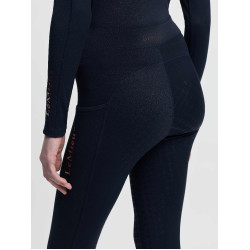 Legging pull-on Young Rider LeMieux Orla Brilliance Sparkle Marine Bleu marine