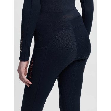 Legging pull-on Young Rider LeMieux Orla Brilliance Sparkle Marine Bleu marine