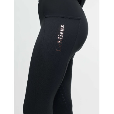 Legging pull-on Young Rider LeMieux Orla Brilliance Sparkle Noir Legging pull-on Young Rider LeMieux Orla Brilliance Sparkle Noir