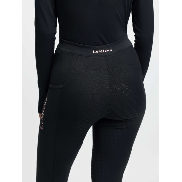 Legging pull-on Young Rider LeMieux Orla Brilliance Sparkle Noir Legging pull-on Young Rider LeMieux Orla Brilliance Sparkle Noir