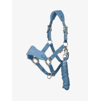 Licol Vogue LeMieux détachable Ice blue Bleu Licol Vogue LeMieux détachable Ice blue Bleu