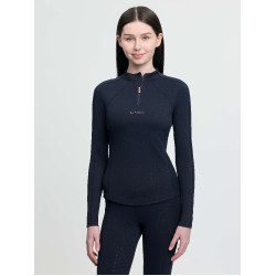 Maillot de corps Young Rider LeMieux Sparkle Marine Bleu marine