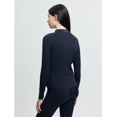 Maillot de corps Young Rider LeMieux Sparkle Marine Bleu marine