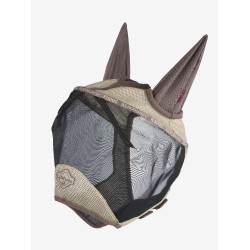 Masque anti-mouches LeMieux Kudos AeroGuard Half Pecan Beige