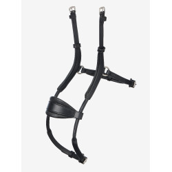 Muserolle LeMieux Arika Adjustable Anatomic Noir / argent Muserolle LeMieux Arika Adjustable Anatomic Noir / argent