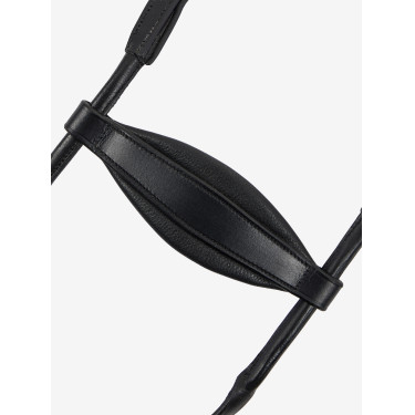 Muserolle LeMieux Arika Adjustable Anatomic Noir / argent Muserolle LeMieux Arika Adjustable Anatomic Noir / argent