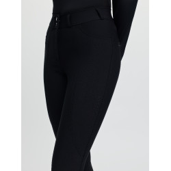Pantalon d'équitation LeMieux à basanes silicone Brilliance femme Noir