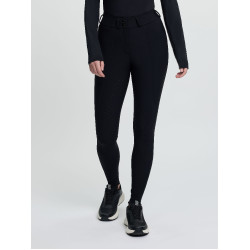Pantalon d’équitation LeMieux fond silicone Brilliance femme Noir