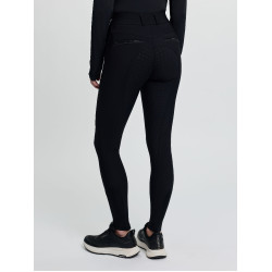 Pantalon d’équitation LeMieux fond silicone Brilliance femme Noir