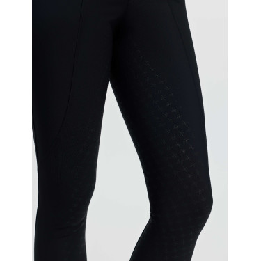 Pantalon d’équitation LeMieux fond silicone Brilliance femme Noir
