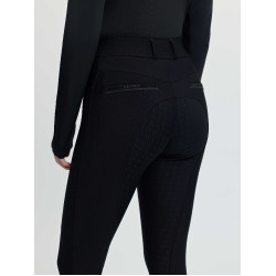 Pantalon d’équitation LeMieux fond silicone Brilliance femme Noir