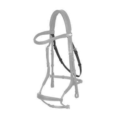 Sous-gorge LeMieux Arika Marron / argent