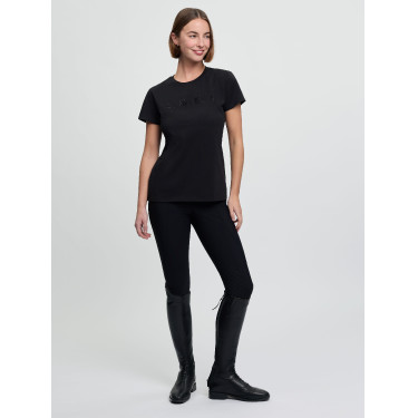 T-shirt LeMieux Brilliance manches courtes femme Noir