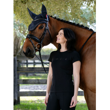 T-shirt LeMieux Brilliance manches courtes femme Noir