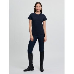 T-shirt LeMieux Brilliance manches courtes femme Marine Bleu marine T-shirt LeMieux Brilliance manches courtes femme Marine Bleu marine
