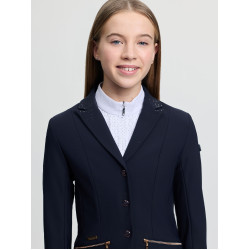 Veste de concours Junior Pro LeMieux Brilliance Marine Bleu marine Veste de concours Junior Pro LeMieux Brilliance Marine Bleu marine
