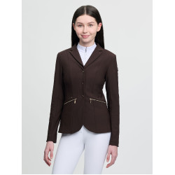 Veste de concours Junior Pro LeMieux Brilliance Espresso Marron