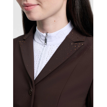 Veste de concours Junior Pro LeMieux Brilliance Espresso Marron