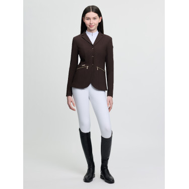Veste de concours Junior Pro LeMieux Brilliance Espresso Marron