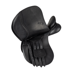 Selle mixte Waldhausen cuir Comfort Noir